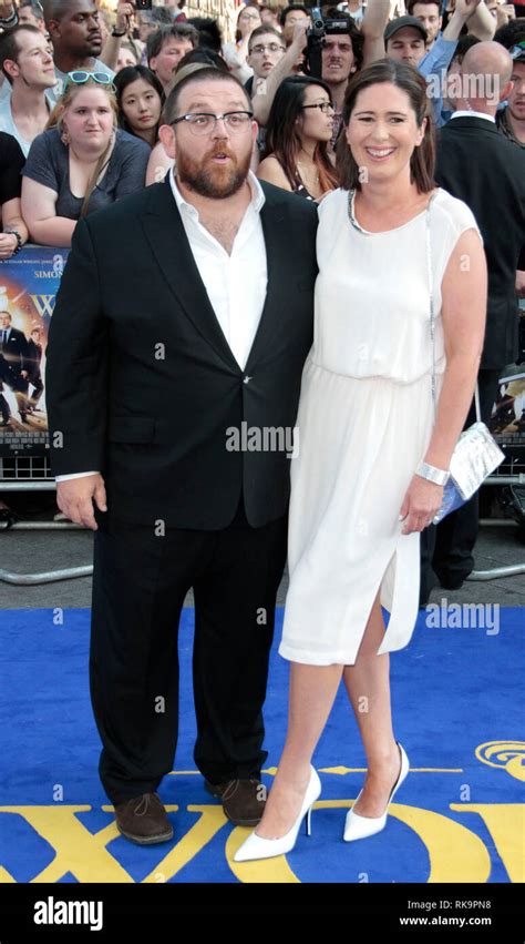 Nick Frost And Wife Christina Arrives For The World Premiere Of The