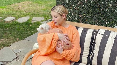 Emma Roberts Shares First Photo Of Her Newborn Baby Television News