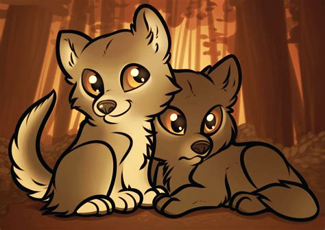 Wolf Puppies By Dragoart On Deviantart