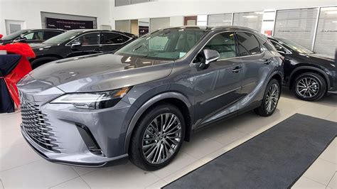 2023 Lexus Rx 350h Luxury Executive Package Nebula Grey With Peppercorn