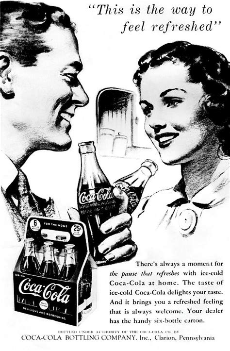 Vintage Coca Cola Ad Poster Digital Art By Randy Steele
