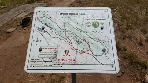 The Map Picture Of Torrance Barrens Dark Sky Preserve Torrance