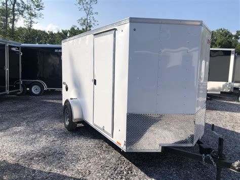 Pace American 6x10 Journey V Nose Cargo Trailer With Ramp Door Jims