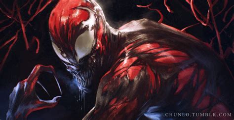 Carnage Symbiote Digital Mcu Chun Lo Artwork Spider Man Hd Wallpaper
