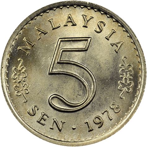 The word ringgit is an obsolete term for jagged in malay and was originally used to refer to the serrated edges of silver spanish dollars which. Malaysia 5 Sen KM 2 Prices & Values | NGC