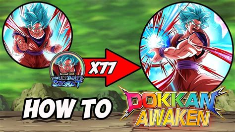 Global First How To Awaken The New Str Ssbkk Goku Youtube