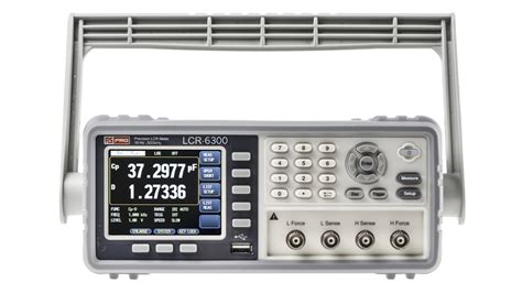 Rs Pro Lcr 6300 Bench Lcr Meter 99mf 99 MΩ 9999h Rs