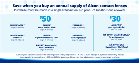 Alcon Online Rebate