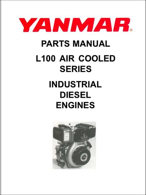 Yanmar L100 Diesel Engine Parts Catalog Marine Diesel Basics