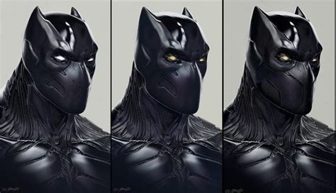 Black Panther Suit Design Details And New Art Heroic Hollywood