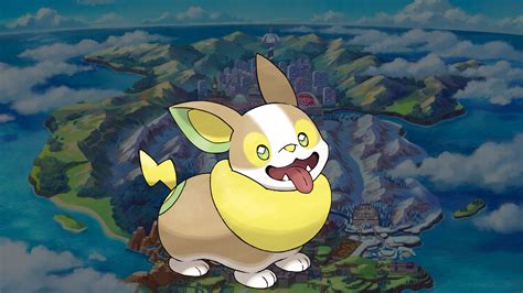 Pokemon Sword and Shield Yamper Wallpapers | Cat with Monocle