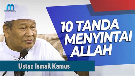 Nama ustadz abdul somad mulai banyak dikenal ketika ia aktif memberikan ceramah agama melalui saluran youtube. Ustaz Ismail Kamus - 10 Tanda Menyintai Allah - YouTube