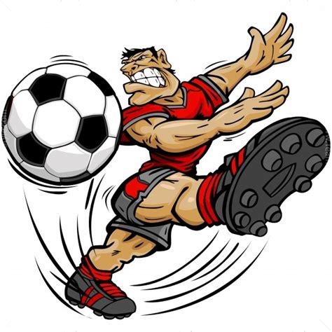 Soccer Player Clip Art Vector Clipart Player
