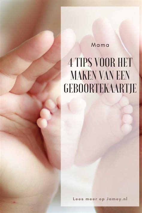 4 Tips Voor Het Maken Van Een Geboortekaartje Jamey