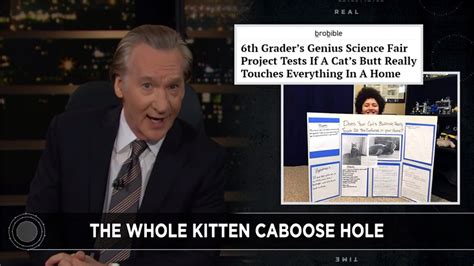 Bill Maher Hysterically Describes Kid Who Put Lipstick On Cats Butthole
