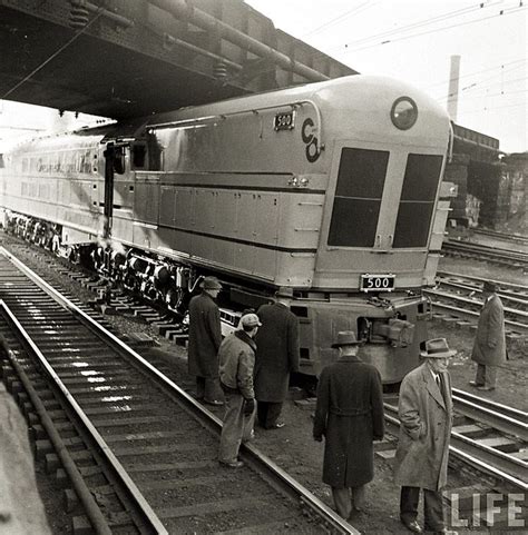 Chesapeake And Ohio Class M 1 Turbine Tren Locomotora Vapor