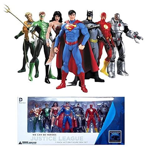 Buy Dc Comics Toy Justice League 7 Inch Action Figure Box Set