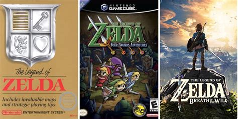 All 23 Legend Of Zelda Games In Order Of Chronological Release 2023
