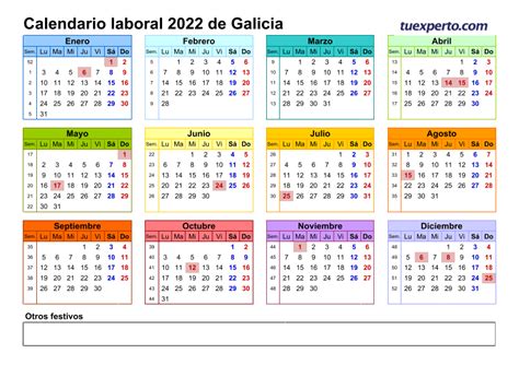 Calendario Laboral 2022 Calendarios Con Festivos Por Comunidad Para