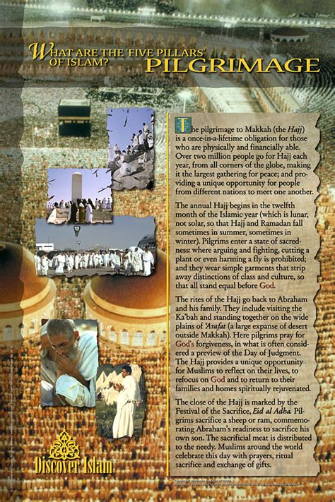 The Five Pillars Of Islam Pilgrimage