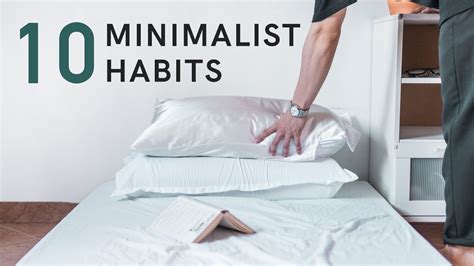 10 Minimalist Habits Youtube