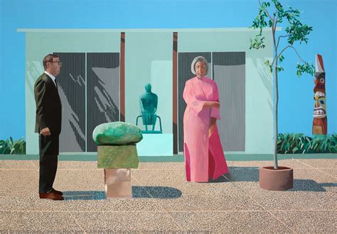 David Hockney American Collectors Fred And Marcia Weisman Dasartes