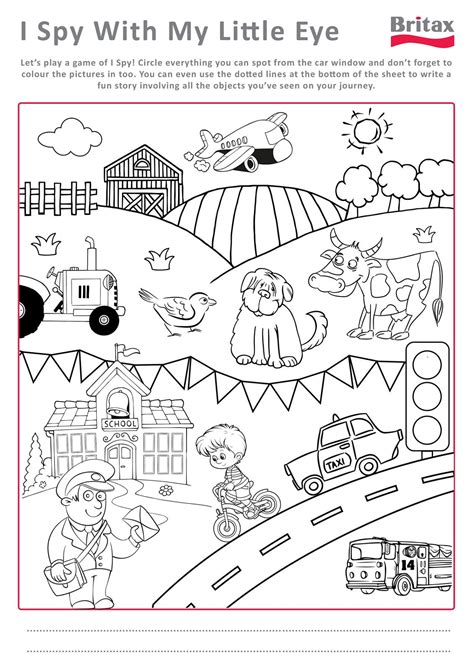 Free Printable Children's Activity Sheets
