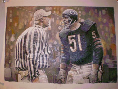 Chicago Bears Dick Butkus Nfl Monsters Of The Midway Not Photo Art Ebay