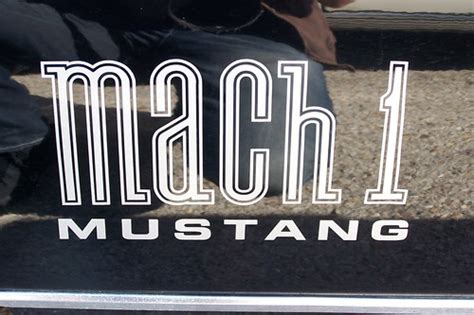 Mustang Mach 1 Emblem Manugt500 Flickr