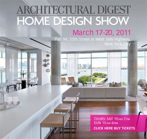 Sophisticated Minimalism And The Architectural Digest Home Design Show