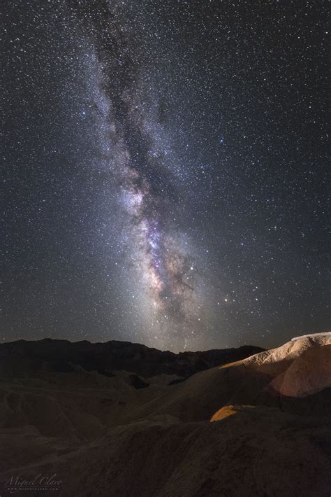 Milky Way A Lost Candle In The Desert Of Death Valley