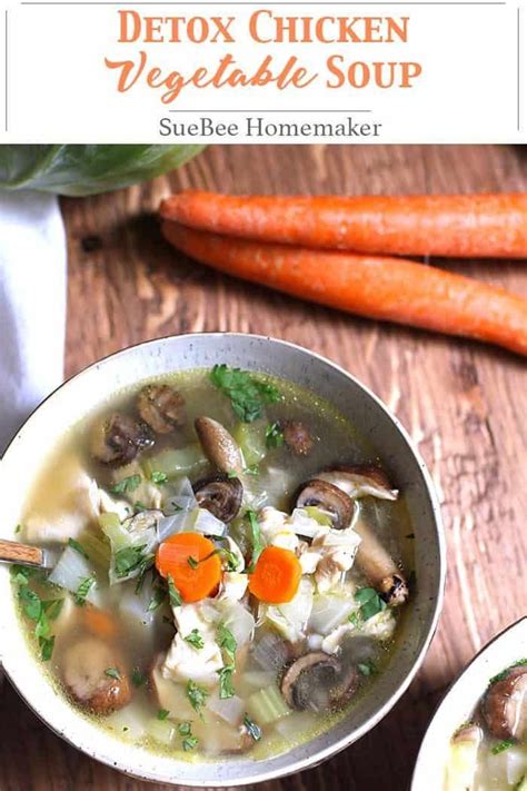While the soup simmers, make the. Detox Chicken Vegetable Soup | Recipe | Vegetable soup with chicken, Chicken, vegetables, Food ...