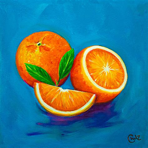 Oranges Painting Chelzart