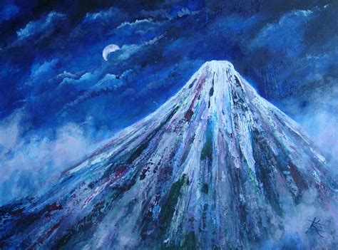 Mount Fuji Acrylics Kmb Art