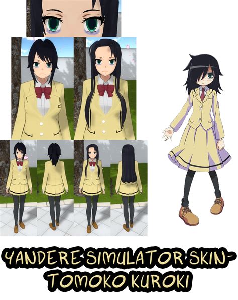 Yandere Simulator Tomoko Kuroki Skin By Imaginaryalchemist On Deviantart