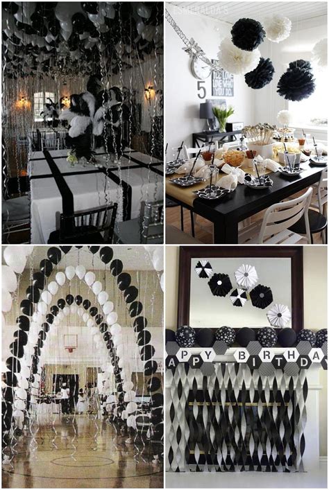 See more ideas about black party decorations, party decorations, black party. Beautiful Black and White Party Ideas | White party theme ...