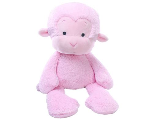 Gund Meme Monkey Medium Soft Toy Pink Au