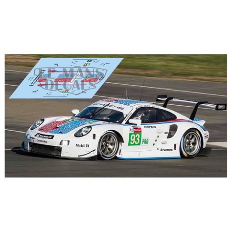 Porsche 991 Rsr Le Mans 2019 Nº93 Lemansdecals