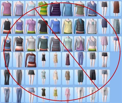 Sims 2 Base Game Clothes
