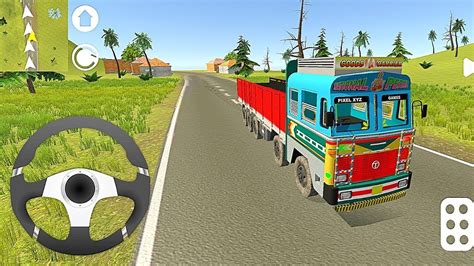 Live 🛑off Road Cargo Truck Driving Simulator Pro Real Indian Cargo