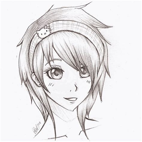 Cute Anime Drawing At Getdrawings Free Download