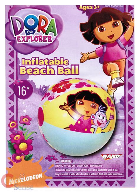 Dora The Explorer Inflatable Beach Ball Dora And Boots 16 Ebay
