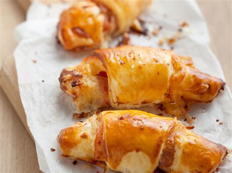 Croissants au jambon Recette de Croissants au jambon