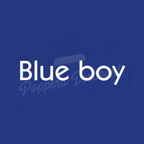 Blue Boy Poppers Discount