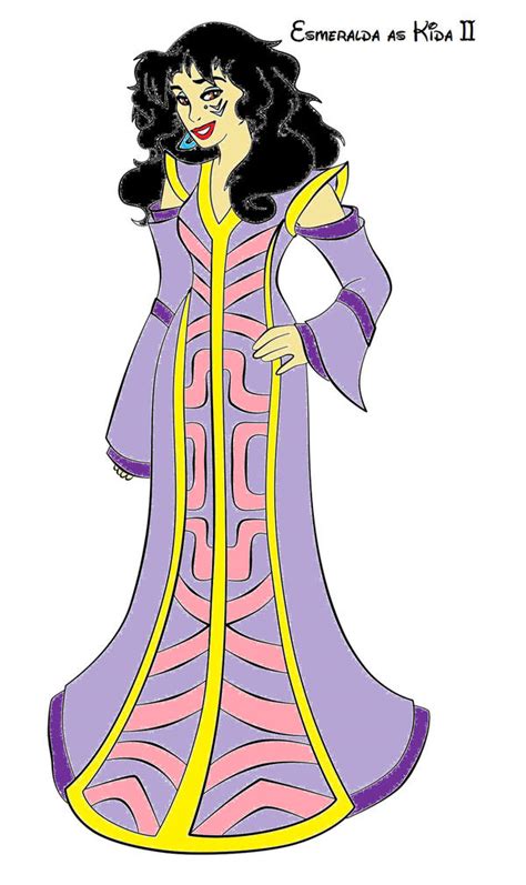 Colored Esmeralda As Kida Ii By Elizabeth Diggory On Deviantart