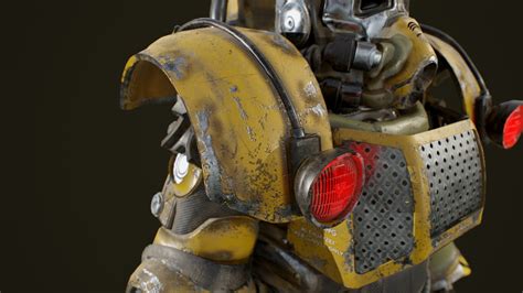 Dorian Pillari Fallout 4 Excavator Power Armor Mod Textures