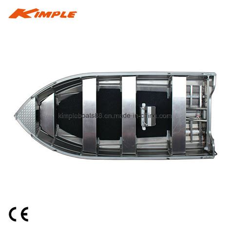 Kimple Ranger 500 Aluminum Boat 500m16ft Fishing Boat China