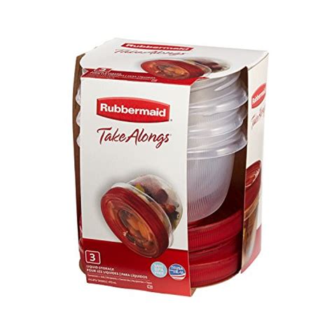 Rubbermaid Takealongs Twist And Seal Food Storage Containers 2 Cup 3 Count Pricepulse