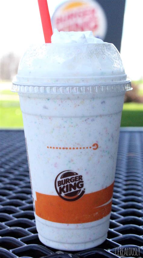 Our Freshly Churned Burger King Froot Loops Shake Review