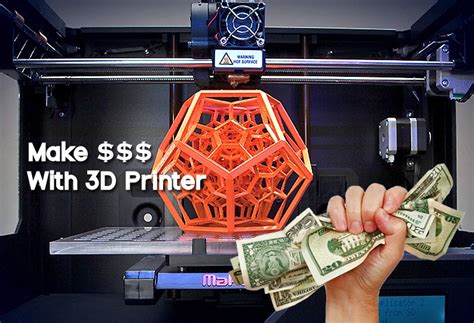 For making money with a 3d printer is to get into the market for homemade products and personalized crafts. 3D Printer Opportunity for Independent Resellers - RTM World